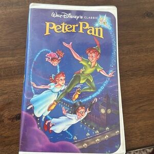 The classics black diamond VHS of Peter Pan